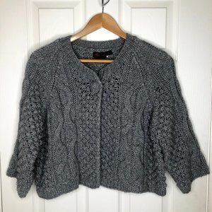Torrid Chunky Knit Cropped Sweater